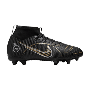 Nike Mercurial Superfly 8 Academy MG GS 'Black Metallic Gold'