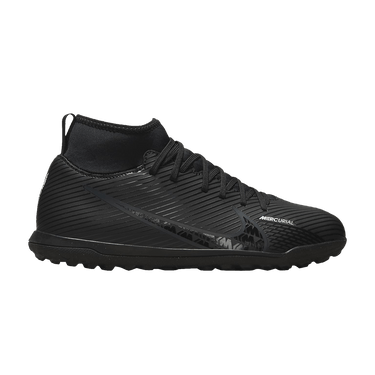 Nike Mercurial Superfly 9 Club TF GS 'Black Dark Smoke Grey'