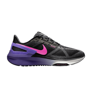 Nike Air Zoom Structure 25 'Black Field Purple Laser Fuchsia'