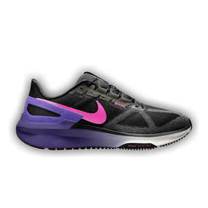 Nike Air Zoom Structure 25 'Black Field Purple Laser Fuchsia'