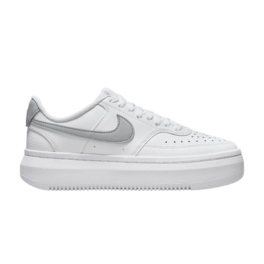 Nike Wmns Court Vision Alta 'White Metallic Platinum'