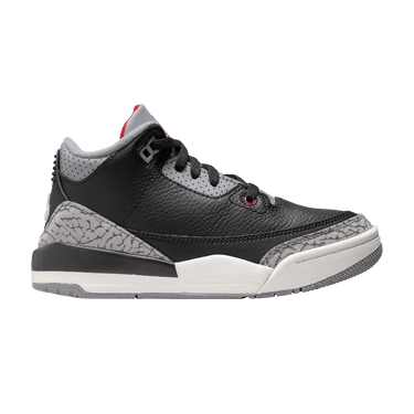 Air Jordan 3 Retro OG PS 'Black Cement' 2024