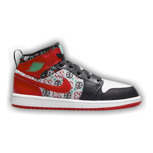 Air Jordan 1 Mid SE PS 'Ugly Christmas Sweater'