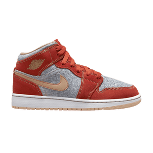 Air Jordan 1 Mid SE GS 'Denim Red'