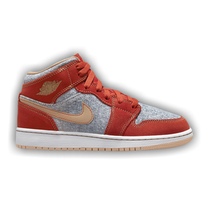 Air Jordan 1 Mid SE GS 'Denim Red'