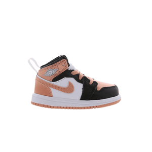 Air Jordan 1 Mid TD 'White Light Madder Root'