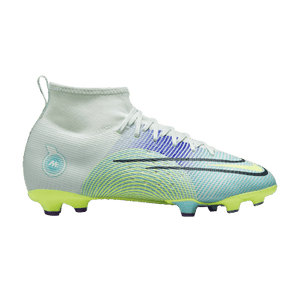 Nike Mercurial Superfly 8 Pro FG GS 'Dream Speed - Barely Green Electro Purple'