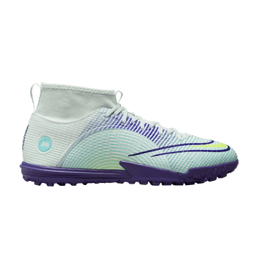 Nike Mercurial Superfly 8 Academy TF GS 'Dream Speed - Barely Green Electro Purple'