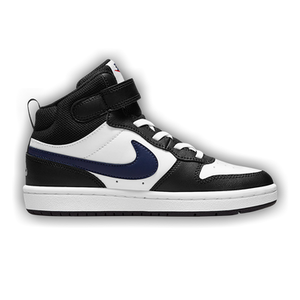 Nike Court Borough Mid 2 PS 'White Black'