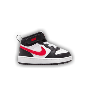 Nike Court Borough Mid 2 TD 'White/White/Black/University Red'