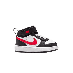 Nike Court Borough Mid 2 TD 'White/White/Black/University Red'