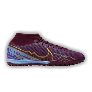 Kylian Mbappé x Nike Zoom Mercurial Superfly 9 Academy TF 'Dark Beetroot'