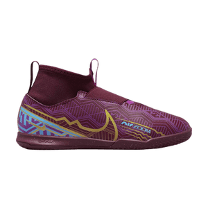 Kylian Mbappé x Nike Zoom Mercurial Superfly 9 Academy IC GS 'Dark Beetroot'