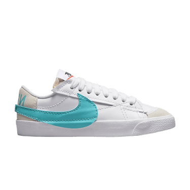 Nike Wmns Blazer Low '77 Jumbo 'White/Summit White/Team Orange/Dusty Cactus'