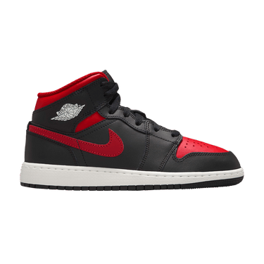 Air Jordan 1 Mid GS 'Bred Twist'