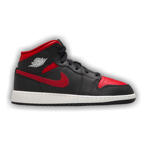 Air Jordan 1 Mid GS 'Bred Twist'