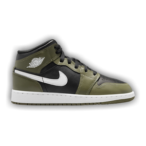 Air Jordan 1 Mid GS 'Medium Olive'