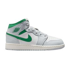 Air Jordan 1 Mid GS 'Summit White Pine Green'
