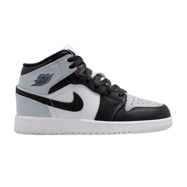 Air Jordan 1 Mid GS 'Black Aura Squadron Blue'