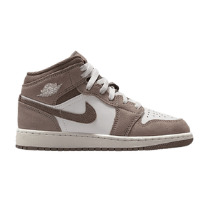 Air Jordan 1 Mid GS 'Stone Summit White Olive Grey'