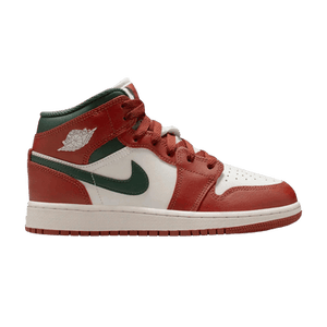 Air Jordan 1 Mid GS 'Redstone Midnight Green'