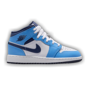 Air Jordan 1 Mid GS 'University Blue Midnight Navy'