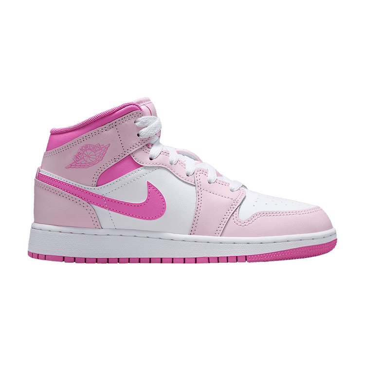 Air Jordan 1 Mid GS 'Pink Foam China Rose White Pink Foam' DQ8423 601