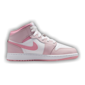 Air Jordan 1 Mid GS 'Pearl Pink White'