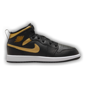 Air Jordan 1 Mid PS 'Black Metallic Gold'