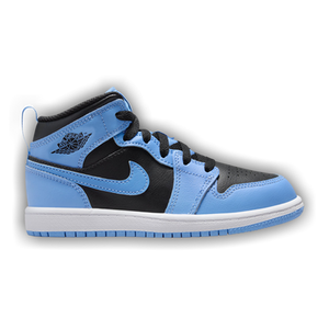 Air Jordan 1 Mid PS 'University Blue Black'