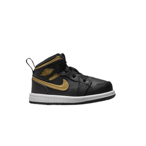 Air Jordan 1 Mid TD 'Black Metallic Gold'