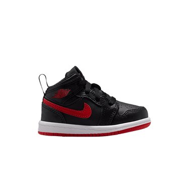 Air Jordan 1 Mid TD 'Black White University Red'