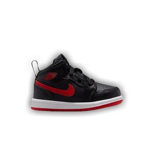 Air Jordan 1 Mid TD 'Black White University Red'
