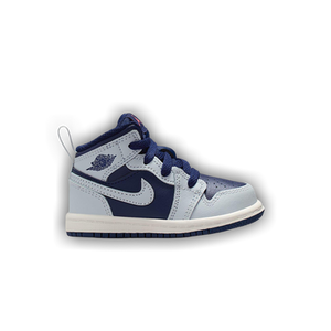 Air Jordan 1 Mid TD 'Blue Void/Summit White/Hot Lava/Pure Platinum'