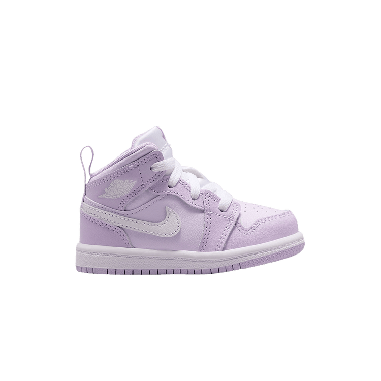 Air Jordan 1 Mid TD 'Violet Mist Barely Grape' DQ8425 502