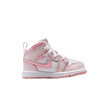 Air Jordan 1 Mid TD 'Pearl Pink White'