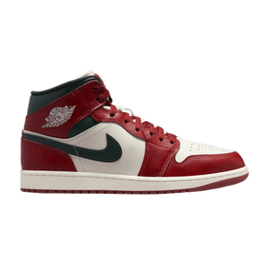 Air Jordan 1 Mid 'Redstone Midnight Green'