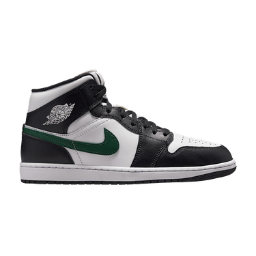 Air Jordan 1 Mid 'Black Gorge Green Summit White'