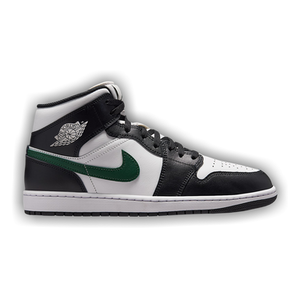 Air Jordan 1 Mid 'Black Gorge Green Summit White'