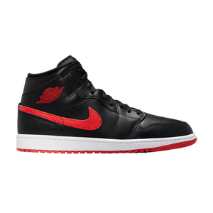 Air Jordan 1 Mid 'Black University Red'