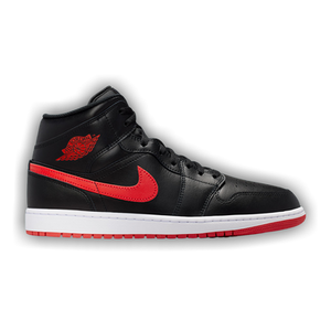 Air Jordan 1 Mid 'Black University Red'