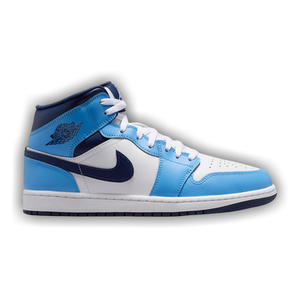 Air Jordan 1 Mid 'University Blue Midnight Navy'