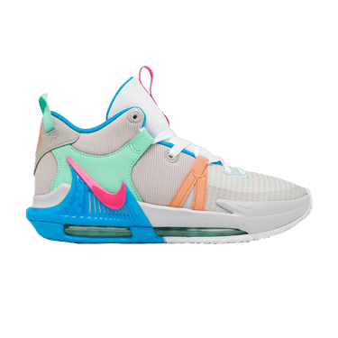 Nike LeBron Witness 7 GS 'Grey Fog Multi-Color'