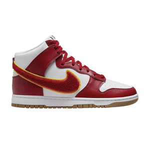 Nike Dunk High 'Chenille Swoosh - Gym Red'