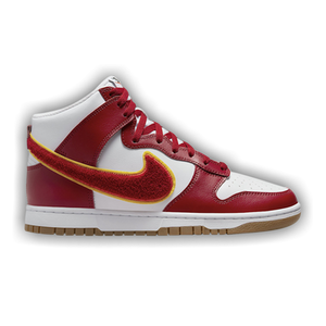 Nike Dunk High 'Chenille Swoosh - Gym Red'