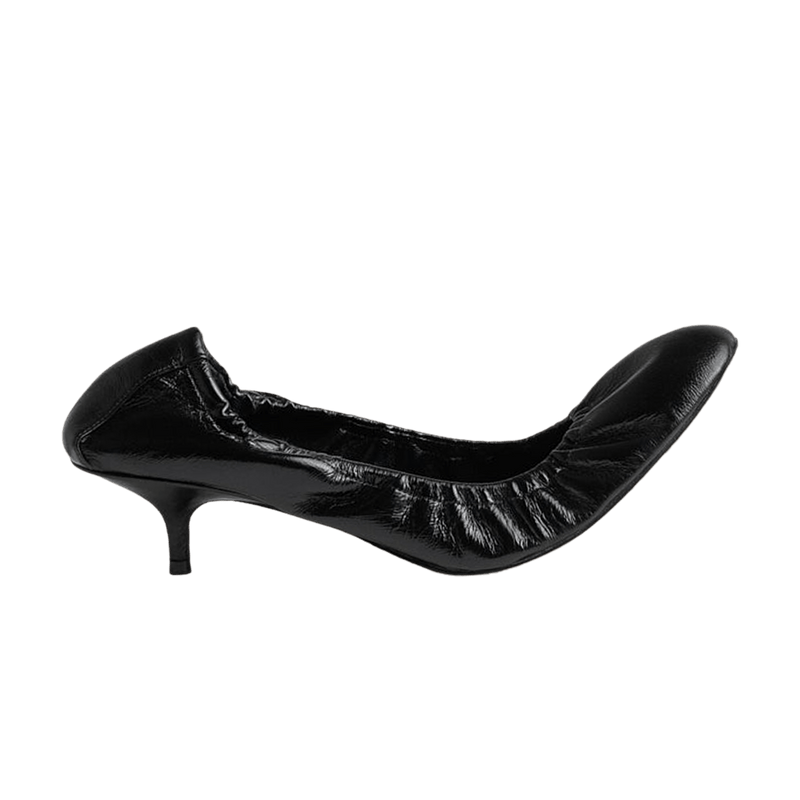 Phoebe Philo Wmns Low Pucker Pump 'Black' DS42 LT0006 900BK