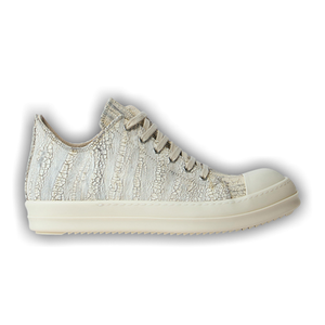 Rick Owens DRKSHDW Hollywood Low 'Milk Cracked Leather'