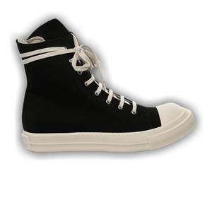 Rick Owens DRKSHDW Scarpe Denim Sneaker 'Black Milk'