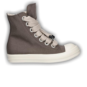 Rick Owens DRKSHDW Scarpe Denim Jumbolace Sneaker 'Dust Milk'