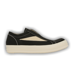 Rick Owens DRKSHDW Vintage Laceless Low 'Black Milk'